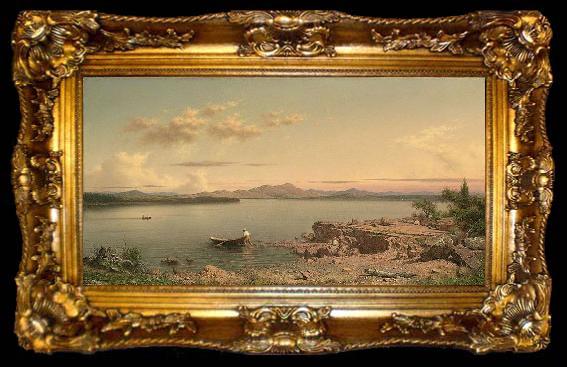 framed  Martin Johnson Heade Lake George, ta009-2